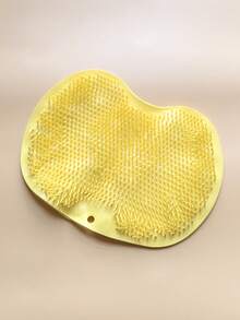 1pc Multi-Functional Non-Slip Shower Foot Scrubber Massager, Slouchy Massage Back Foot Scraping Pad With Suction Cup