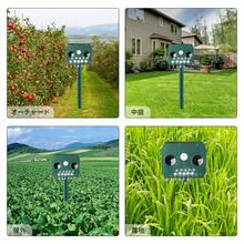 Solar-Powered Ultrasonic Pest Repellent For Cats And Animals [2024 New Model] With Infrared Sensor, 12m Range, IP65 Waterproof, Repels Birds And Dogs, Easy Installation For Yard Use - Multicolor - Ver 7