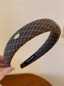 3pcs Vintage Elegant College Style Patterned Metal Headband Hair Accessories, Versatile For Daily Use, Home, School, Beach, Work, Party, Holiday, Birthday, Back To School, New Year, Valentine's Day, Mother's Day, Wedding, Music Festival, Graduation, Spring/Summer/Autumn/Winter, Hair Band, Hair Hoop ,Hairband For Women - 彩色 - 查看 9