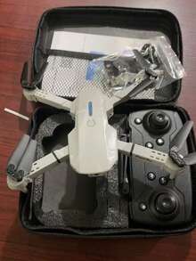 CASRRA 2 Battery Equipped Drone With Camera E88 Foldable Remote Control Drone, Light Flow Hover Flight Stabilization Adult Remote Control Drone Free Storage Bag Spare Accessories Random, Remote Control Drone Beginners And Men Toy Gifts, Cheap Drone Indoor And Outdoor Usable Drones, Birthday/Holiday Gifts