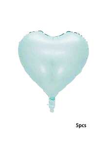 18 英寸铝箔心形气球，适用于婚礼、生日、求婚派对装饰、圣诞节