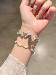 New Summer Elegant Laser Butterfly Strap Compatible WithCompatible With Apple Strap Ultra