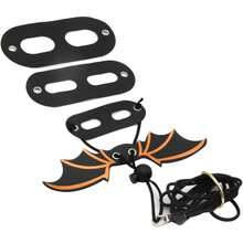 Adjustable Bearded Dragon Leash Harness,3 Size Pack Leather Wings Safty Walking Leash For Bearded Dragon Lizard Reptiles - Black - View 4