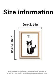 1 szt. spersonalizowana ramka na zdjęcie zwierzaka, akrylowy magnes na lodówkę, spersonalizowana kreatywna magnetyczna dekoracja wisząca, prezent na Dzień Matki, spersonalizowany magnes na lodówkę ze zdjęciem, spersonalizowany magnes na lodówkę, akrylowy magnetyczny magnes DIY, uroczy prezent ze zdjęciem dla chłopaka/dziewczyny, męża/żony, taty/mamy, prezent świąteczny, prezent noworoczny, walentynki, urodziny, rocznica, dzień ojca, dzień matki, prezent dla pary, wyjątkowy prezent dla niej/niego