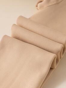 2条装女童幼儿连脚裤，纯色可选黑色、米色、肤色、卡其色、驼色，连脚设计，保暖内衬，适合日常穿着，简约百搭，薄绒面料，触感光滑，柔软亲肤，风格多样，兼具学院风、公主风和可爱风，适合春秋季穿着。 - 彩色 - 查看 5