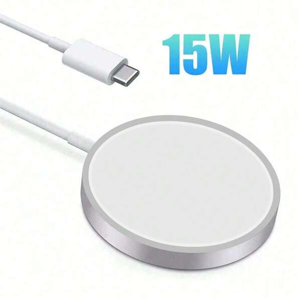 Carregador sem fio magnético, carregador sem fio rápido de 15 W, compatível com iPhone 15/14/13/12/Pro Max/XR/XSMAX, compatível com Galaxy S23/S22/S21/S20, para as séries Mate60 Pro/50/40, compatível com Airpods2/3, carregador sem fio rápido de disco de mesa, carregador sem fio compatível com iPhone 16, 15, 14, 13, 12 Pro Max Mini 11 XS XR X 8 Plus, compatível com iPhone, iPad, Android, presentes para família, amigos, crianças, aniversário, Natal, inverno, namorada, namorado, carregador sem fio rápido de disco de mesa, carregador sem fio compatível com iPhone 16, 15, 14, 13, 12 Pro Max Mini 11 XS XR X 8 Plus, compatível com iPhone, iPad, Android, presentes para família, amigos, crianças, aniversário, Natal, inverno, namorada, namorado, adequado para escritório, dormitório e babá eletrônica