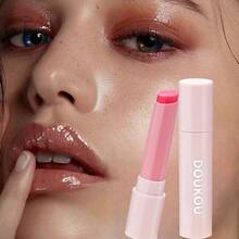 DOU KOU Plumping Gloss Stick, Smudge Proof Colored Lipsticks, Temperature Change Moisturizer Lip Stain, Hydration, Long Lasting Nutritious, Balms That Nourish, Lip Balm Magic Color Change Lip Gloss