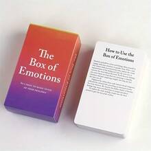 Emotional Decryption Cards, 80 Oracle Cards, Emotional Spiritual Healing, Self-Reflection For Inner Peace, Strength And Mental Clarity, Ideal Holiday Gift - Multicolor - View 1