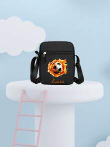 1. This Customizable Drawstring Bag Is Perfect For Everyday Use, Work, Or Beach Trips. You Can Have Your Name, A Special Message, Or A Holiday Greeting Printed On It. Featuring A Soccer Ball Design, It Allows For Personalization With Your Name, Initials, Lucky Number, Or Other Personal Details. Made Of High-Quality Materials, Stylish And Available In A Variety Of Colors, It Makes An Ideal Gift.