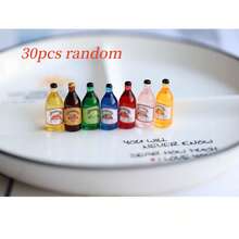 100 cái/50 cái/30 cái/20 cái/10 cái/5 cái Đồ trang trí chai rượu bằng nhựa mini, Đồ chơi chai rượu mini cho nhà búp bê, 9 chai rượu mini hỗn hợp, Thích hợp cho cảnh mô hình tức thì, Đồ trang trí ốp lưng điện thoại tự làm, Đồ thủ công tự làm, Đồ chơi thực phẩm mini cho cửa hàng tiện lợi, Nhà búp bê, Bánh quy mini, Móc kéo nhỏ, Phụ kiện trang trí nhà cửa - Nhiều màu - Xem 14