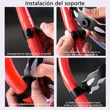 Snorkel Frontal Para NatacióN (Adulto) - VáLvula De Escape Unidireccional: Ideal Para Entrenamiento, Nadar Y Bucear - azul - Ver 3