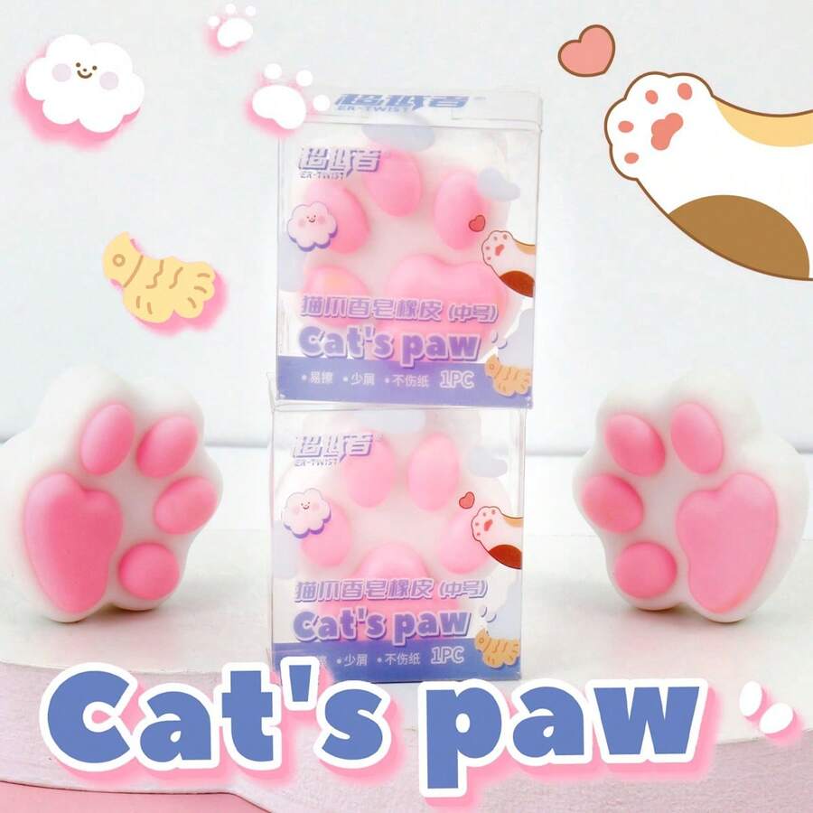Scoobies Scoo-Wee Cat Shaped Multi-Color Screen Doodle Pad with One-Click Erase main image 1
