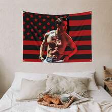 Skz Shirtless America Flag,100x75cm Custom Kpop Flag, Skz Dominate Tour Merch, Gift Ideas Stays, Birthday Gift & Concert Merch - Multicolor - View 2