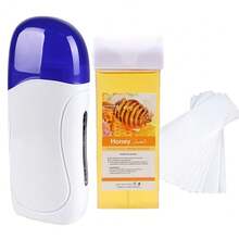 Viilife 一套滚轮式脱毛蜡套装，包含1个蜡罐、100片脱毛蜡纸、5片湿巾，男女均适用，适合敏感肌肤。 - 美規A型插(110-127V) - 查看 19