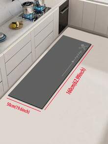 One Piece Silicone Mud Kitchen Floor Mat With High-End Gradual Pattern Design, Anti-Fatigue, Water Absorption, Quick Drying, And Non-Slip Properties. Suitable For Various Places Such As Kitchen, Bathroom, Entryway, Laundry Room, Etc. ,Room Decor - Multicolor - View 12