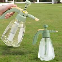 Large Pressure Watering Can, 1.5L Large Capacity Clear Water Bottle, Gardening Sprayer Pressure Pump Watering Can For Plants Flowers Cleaning - 彩色 - 查看 20
