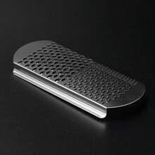 1pc Sharp Professional Metal Silver 304 Stainless Steel Pedicure Scraper Rasp Scrubber Foot File Callus Remover Replacement Blade - Silver - View 3