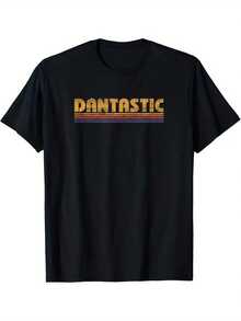 Camiseta retro Dantastic con nombre Dan Daniel, divertida camiseta - Negro - Ver 1