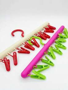 Séchoir à chaussettes dopamine, cintre multi-clips pour sous-vêtements ménagers, organisateur de rangement pour chapeaux, convient pour les dortoirs d'étudiants