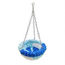 新款鹦鹉窝鸟窝睡窝森林风吊床鸟笼秋千保暖鸟窝