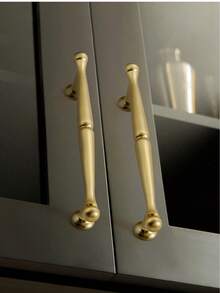 Gold Full Set Furniture Handles, Suitable For Any Furniture Including Drawers, Cabinets, Doors, Made Of Zinc Alloy, French Luxury Style Cabinet Pulls - Gold - View 6