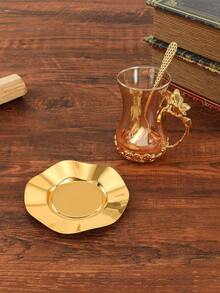 1 Set di tazze per tè/caffè in vetro colorato di stile mediorientale/europeo, adatto per ristoranti, hotel e uso domestico