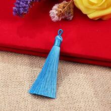 5 buc/pachet stil vintage cu ciucuri, perdea pliabilă cu evantai, ciucuri agățate, 90 x 15 mm