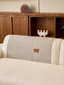 1 Tấm đệm ghế sofa thân thiện với thú cưng, thoáng khí, giống vải lanh, có nhãn chữ MD - Vỏ bọc ghế sofa hiện đại tối giản, chống trượt và có thể giặt bằng máy, dành cho ghế sofa mô-đun 1-4 chỗ ngồi, lý tưởng cho phòng khách, phòng ngủ, văn phòng, trang trí nhà cửa - Nhiều màu - Xem 8