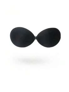 2pairs Invisible Bra Reusable Strapless Front Clasp Invisible Nipple Patches Women Backless Strapless Bra Seamless Self-Adhesive Silicone Nipple Cover Boob Pads Sticker Wedding Dress Lingerie Big Breasts And Small Breasts Are Suitable For No Stuffy Skin And No Curling. - Multicolor - View 24