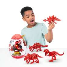 ZURU Robo Alive Dino DNA, Light Up Dinosaur Toy With Squishy Slime Play & Battery Power, Surprise Unboxing Kids Gift (Random) - Multicolor (Random Style) - View 4