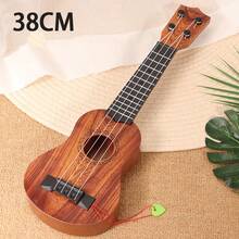 儿童尤克里里木纹吉他玩具乐器早教启蒙音乐玩具 - 彩色 - 查看 16