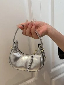 1 Túi xách PU cao cấp kiểu dáng nhỏ gọn mới, thời trang tiên phong, phối màu tươi trẻ, phong cách trẻ trung dành cho các bạn gái, có thể cầm tay, dây đeo vai không thể điều chỉnh, giản dị nhưng vẫn sành điệu, hoàn hảo cho những chuyến đi chơi và cũng có thể làm quà tặng cho bạn bè. - Túi xách PU - Xem 7