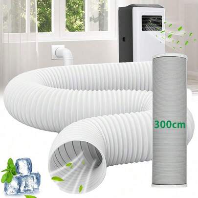 3m Abluftschlauch Flexibel PP für Klimaanlage Mobil Klimagerät 150mm