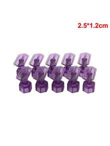 10Pcs Glue Tabs Dent Removal Tools Pdr Car Dent Repair Car Dent Removal Tool - Purple - View 9