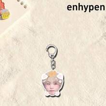 EN/HYPEN 钥匙扣，JAKE、JUNWOON、NIKI、SUNOO 可爱亚克力钥匙扣，精美亚克力包包挂件，学生背包挂件礼物，背包配件，生日和节日礼物 - 彩色 - 查看 10