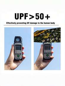 Guarda-chuva Dobrável com Crânio e Girassol, Presente de Halloween, Viagem, Ultralight, Portátil, Proteção UV, À Prova de Chuva, Guarda-sol Resistente para Homens e Mulheres