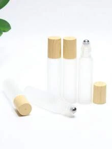 4pcs/2pcs 10ml Refillable Roll-On Bottles, Essential Oil Roller Bottles, Perfume Travel Containers - Multicolor - View 2