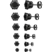 1 Pair Hiphop Style Earrings, Copper Framed Synthetic Zirconia Earrings With Dollar Sign Design, Minimalist & Personalized