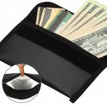 2200℉ Fireproof Money Bag Waterproof Document Envelope File Pouch Cash Box - Black - View 8