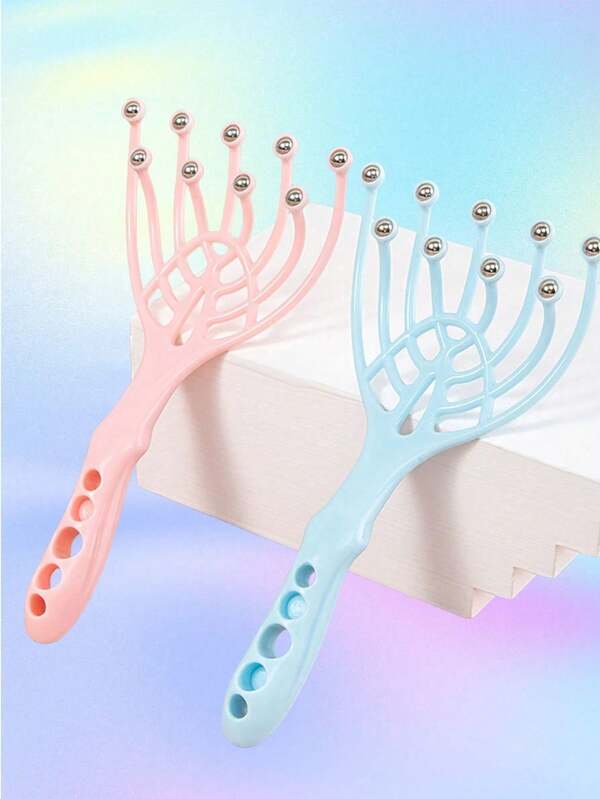 Masażer głowy z dziewięcioma/pięcioma pazurami, piłka do masażu głowy, ekstraktor umysłu, grzebień do skóry głowy, relaksacja, dekompresja, drapanie, artefakt, pazury do masażu głowy, masażer głowy z dziewięcioma pazurami, masażer głowy z pięcioma pazurami do drapania skóry głowy, masażer głowy, drapanie, piłka do masażu głowy, pazury do masażu głowy, relaksacja głowy, pogłębianie, pazury meridianowe, łagodzą zmęczenie i odświeżają