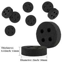 50MM Incense Charcoal Briquettes 20PCS Charcoal Tablets Incense Burner Charcoal Burning Discs Resin Burner Grilling Quick Light  Charcoal Instant Fire Coals Supplies