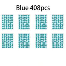 816pcs/Pack, 16pcs/Pack, 408pcs/Pack, 8pcs/Pack, 51pcs/Pack Star Stickers, Pentagram Stickers, Heart Stickers, Face Decorative Stickers, Photo Makeup Stickers, Party Decorative Stickers For Halloween, Christmas, Festivals, Events, Economic And Practical, Stockpiling Goods, Cosmetic Tools, Cheap Goods, Women's Gifts, Christmas Gifts