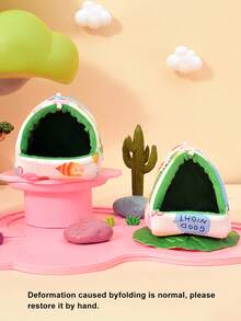 仓鼠冬季保暖睡袋窝，悬挂式吊床窝，适合沙鼠、龙猫、鹦鹉 - 彩色 - 查看 10