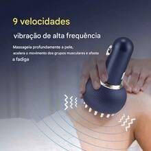 Lymphatic Drainage Massager With Red Light Hot Compress Shoulder Neck - Màu sắc tùy ý - Xem 8