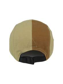 1 Gorra de béisbol unisex de cinco piezas con color combinado, estilo hip-hop skate, para uso al aire libre, trabajo, estilo de calle, compras, ocio, viajes, vacaciones y uso diario