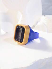 1pc New Finger Ring Counter, Electronic Digital Hand Tally Counter, Manual Counting Ring With Large Display, Battery Operated Clicker Tool - Multicolor - View 14