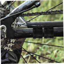 1PC/4pcs Rubber Chain Protector, Frame Protection Pad, Anti-Collision Rubber Rear Fork Chain Protector, Bicycle Frame Chain Protector, Protective Sleeve Accessories, Suitable For Mountain And Road Bicycle Chains, Multiple Colors To Choose From