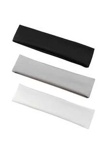 6件套女士多色时尚柔软简约发带，适合日常休闲、健身、发饰、头巾式发带、秋冬季度假发带，优雅围巾式女士头巾，柔软头巾 - 彩色 - 查看 8