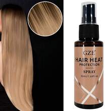GZE 专业美发造型热保护喷雾：吹风造型热保护，抚平毛躁，增添光泽，防紫外线，适合所有发质 - 粉色 - 查看 9