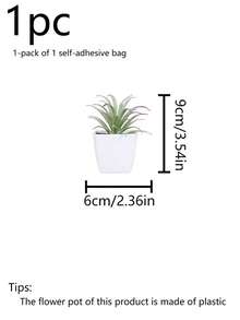 1 Stück/6 Stücke Simulierte kleine Sukkulenten Topfpflanzen, geeignet für die Dekoration in Wohnzimmern, Badezimmern, Büros, zu Thanksgiving, Erntedankfest, Weihnachten sowie auf Partytischen in Gärten und Versammlungen.